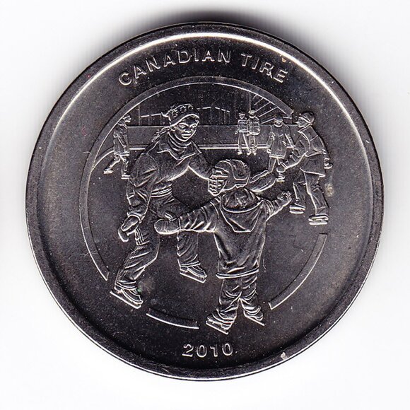 2010 Canadian Tire $1 Token (b270) - Picture 1 of 2